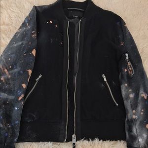 H&M Custom💣 Bomber Jacket💣💥