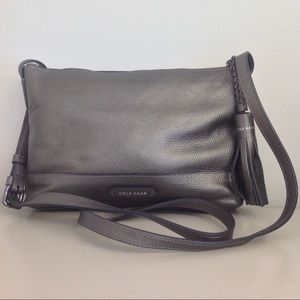 Price Drop!✨ Cole Haan Crossbody Bag in Gunmetal