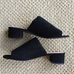 Topshop Black mules