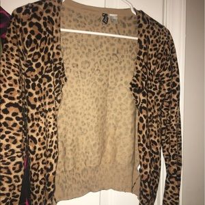 Cheetah cardigan