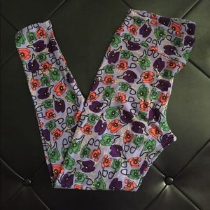 NWT Lularoe TC leggings - telephones