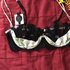 Fantasy Island Floral Unlined Bra