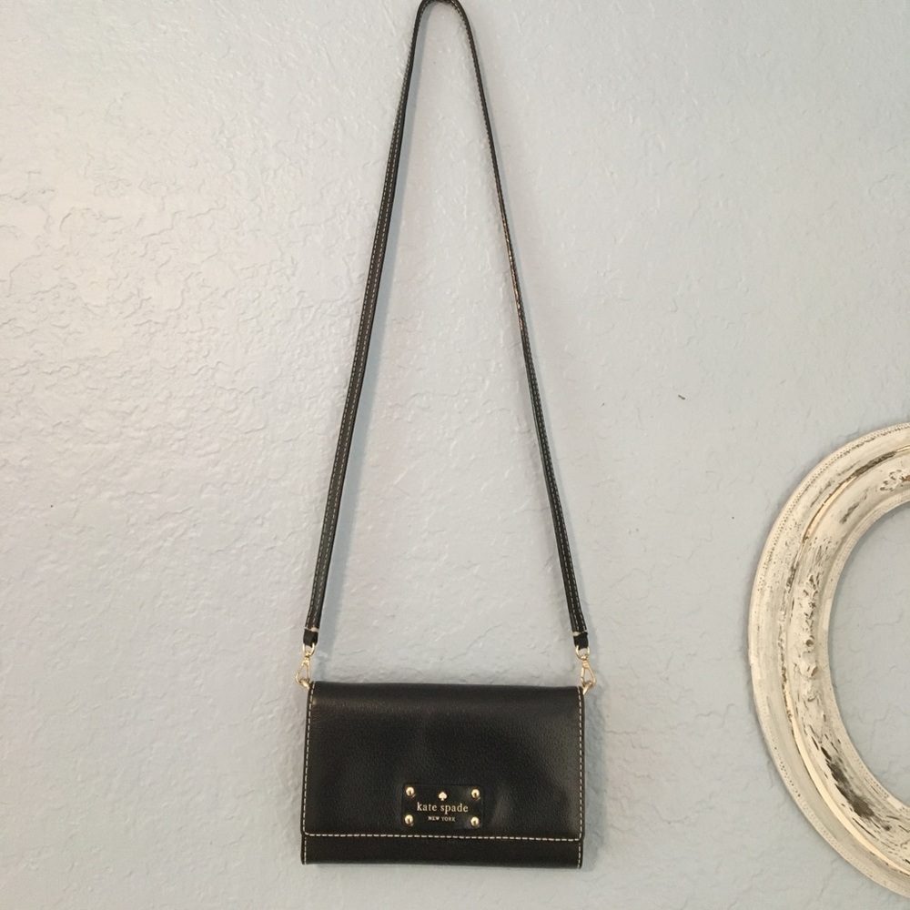 Black kate spade purse