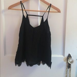 Dainty Hooligan small black tank