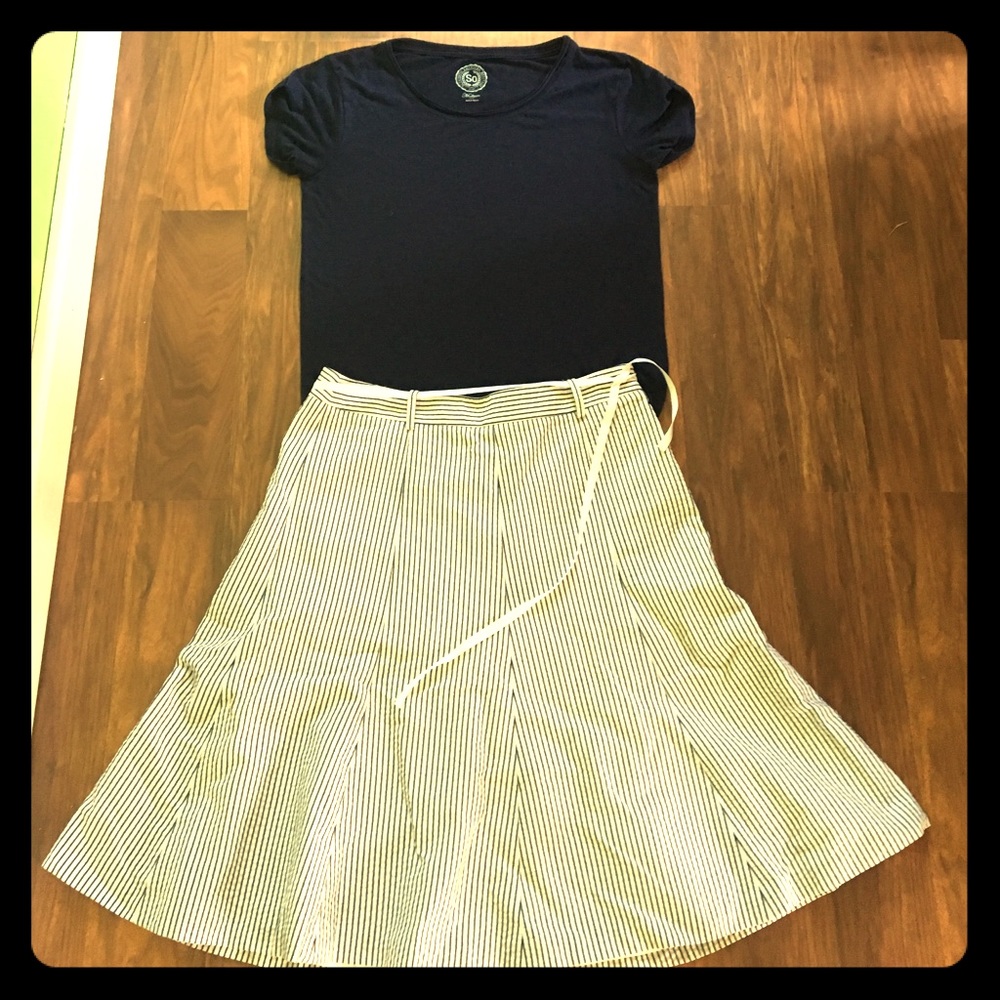 JCrew A line skirt size 6
