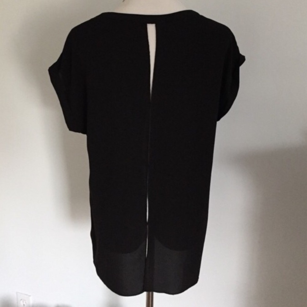 Beautiful Slit Back, Sexy Blouse