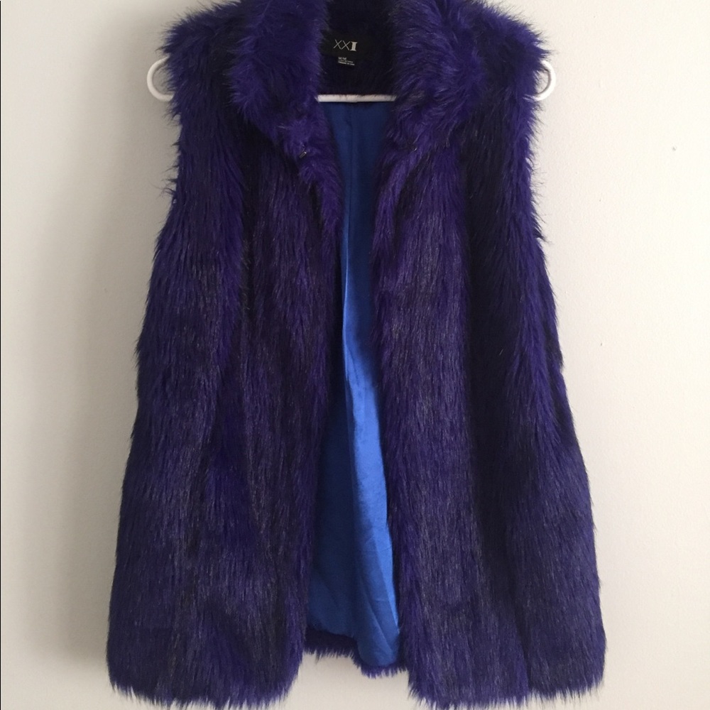Forever 21 Faux Fur Vest