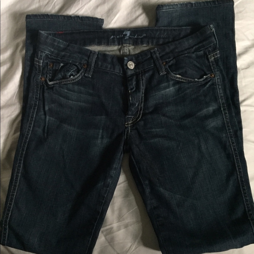 7 for All Mankind Kate straight leg jeans