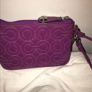 Coach wristlet