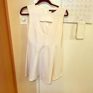French connection white cocktail dress
