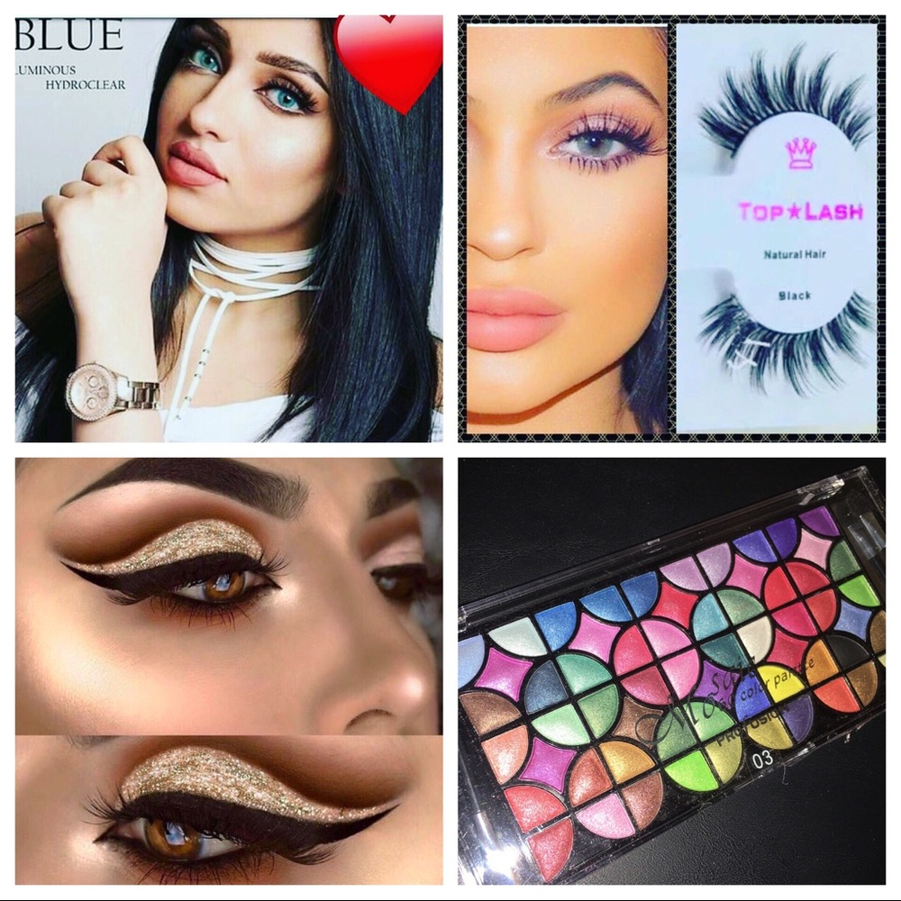 Bundle Lashes and Eyeshadow pallet