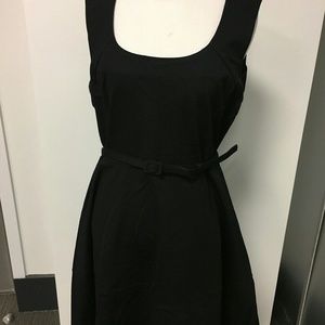 New w tags black Banana republic dress with belt
