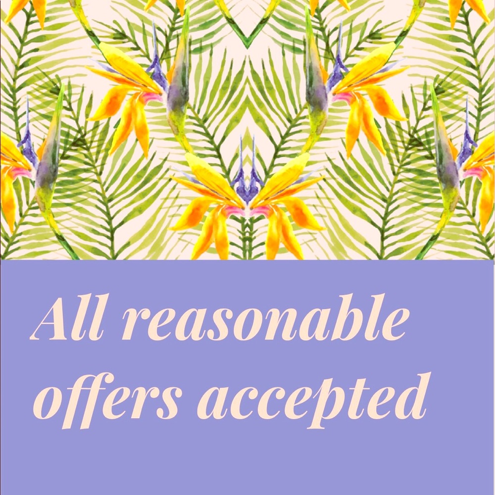 If you see something you like make an offer