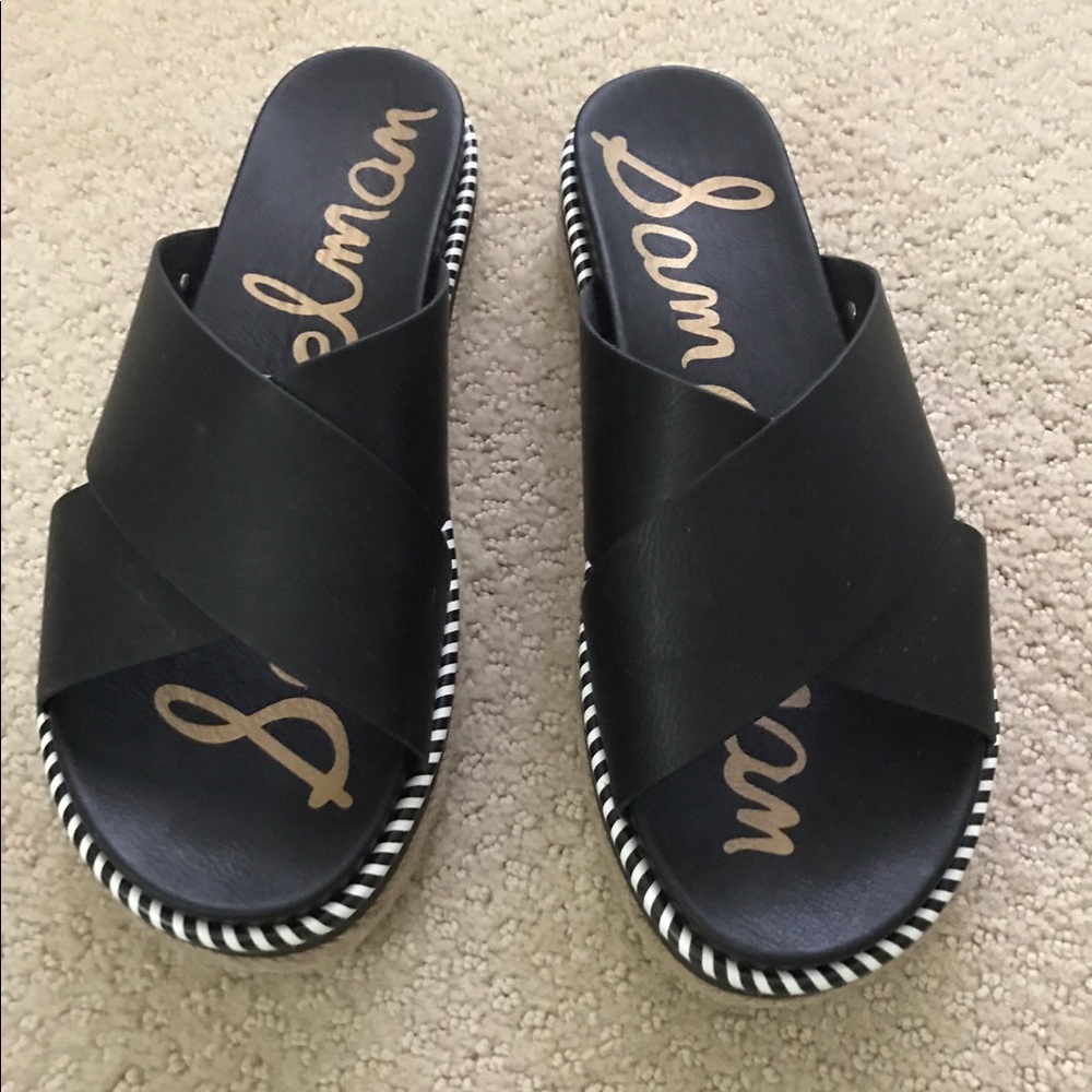 Black Espadrille Sam Edelman Sandals