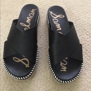 Black Espadrille Sam Edelman Sandals