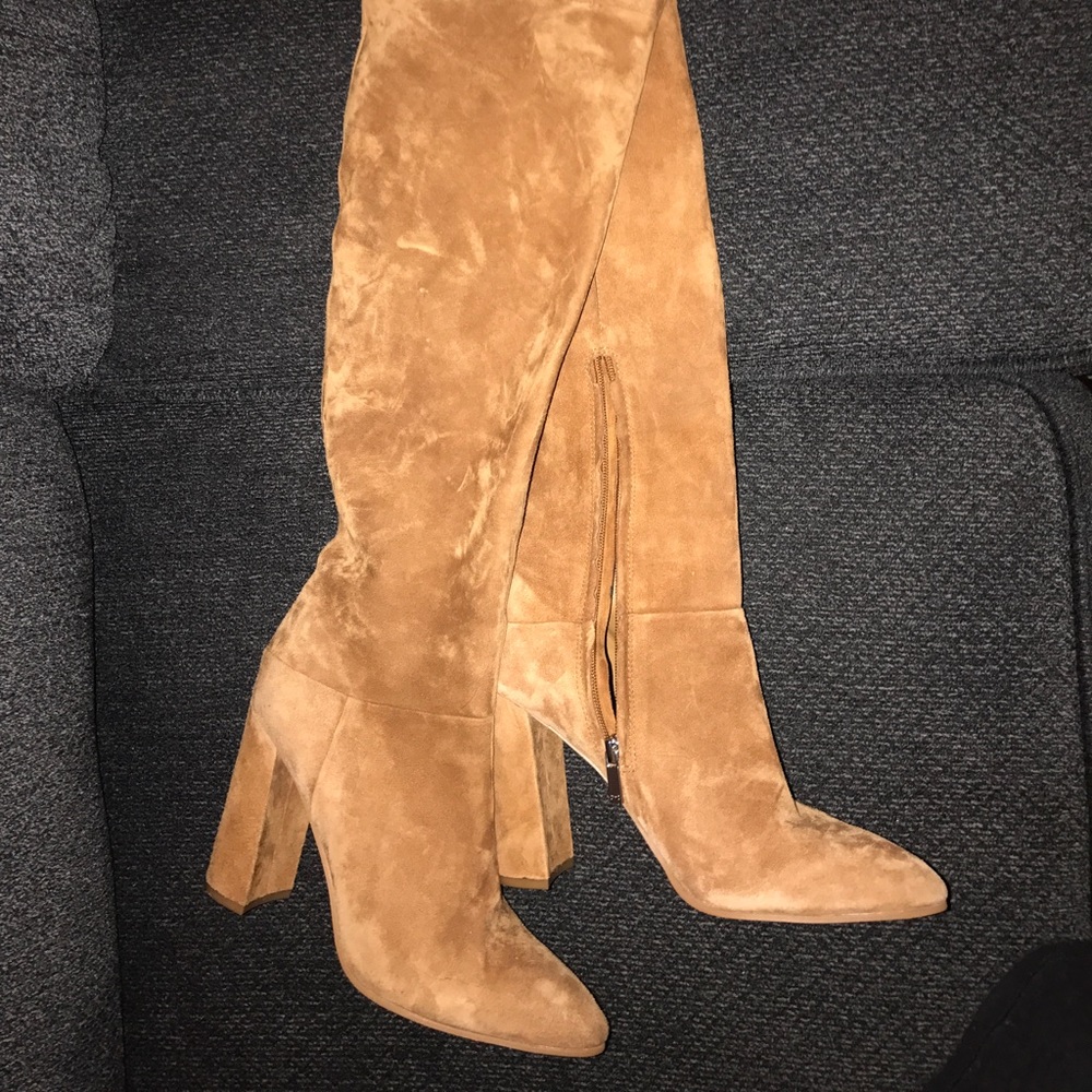 Marc Fisher suede over the knee boots