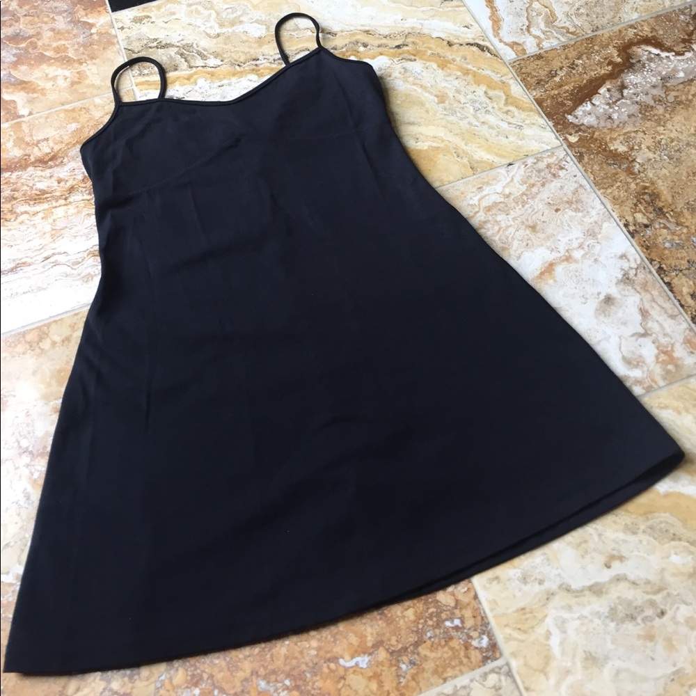 Alternativa black spaghetti strap bust 16" hip 20"