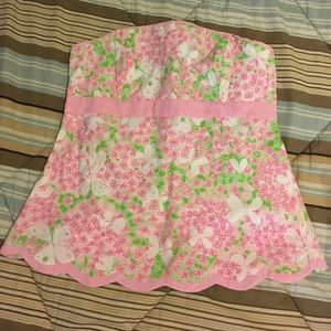 Lilly Pulitzer tube top size 6