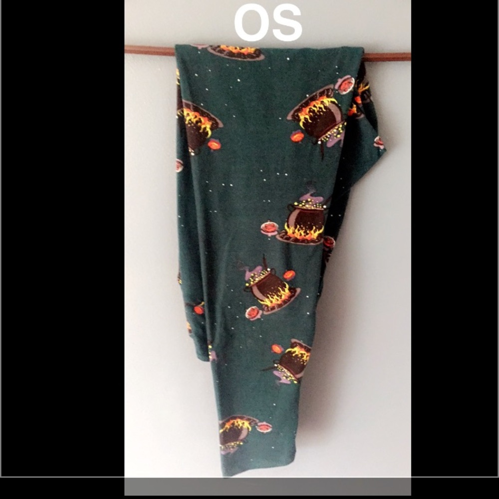 LLR LuLaRoe one size OS leggings - witch pot