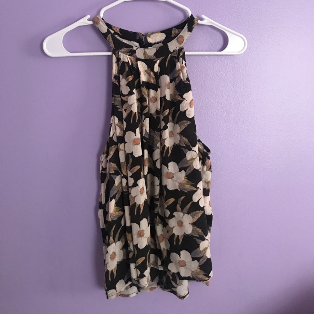 Floral Halter Top