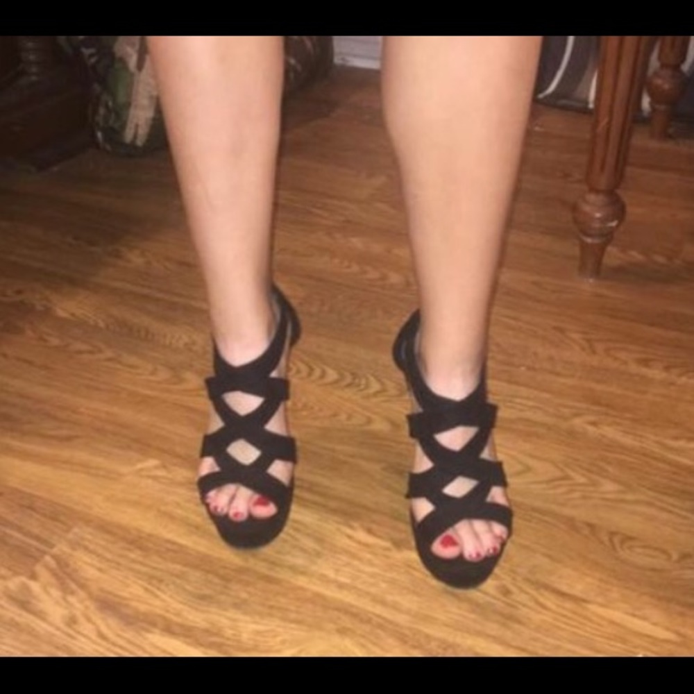 Rack Room Shoes Black Wedges