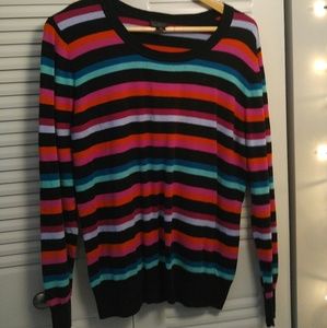 Worthington X Large Womens Rainbow Sweater