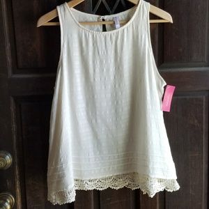 HP! NWT Sleeveless Summer Top size large