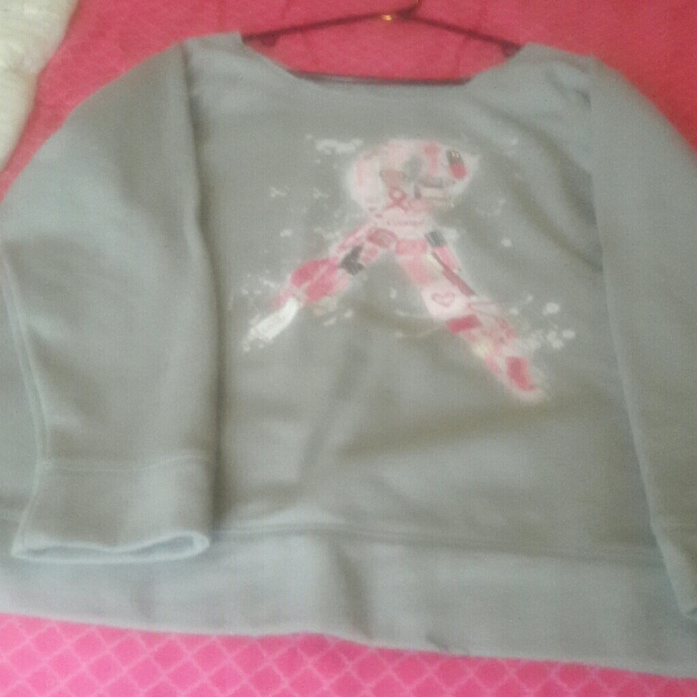 Breast cancer sweater