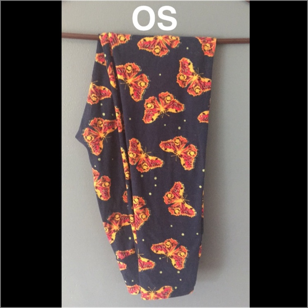 LLR LuLaRoe one size OS leggings - butterflies 🦋
