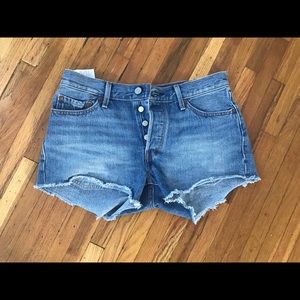Levi's Wedgie Fit Cutoff Shorts- Like New