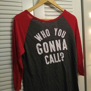 Ghostbusters Womens X Large T-shirt