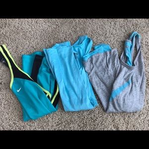 Nike dri fit tank tops