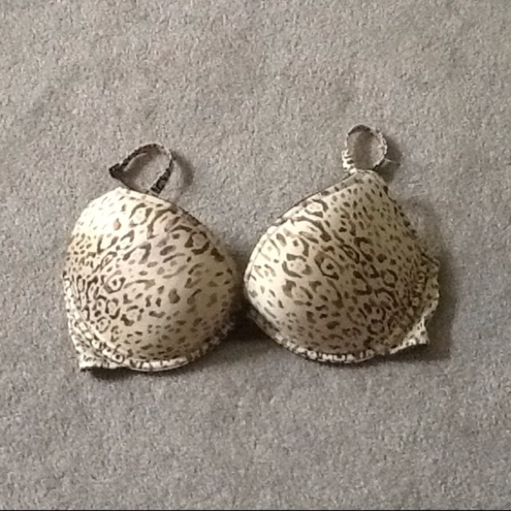 Leopard print bra
