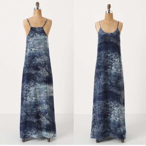 Anthropologie Dresses & Skirts - New Anthropologie blue maxi dress