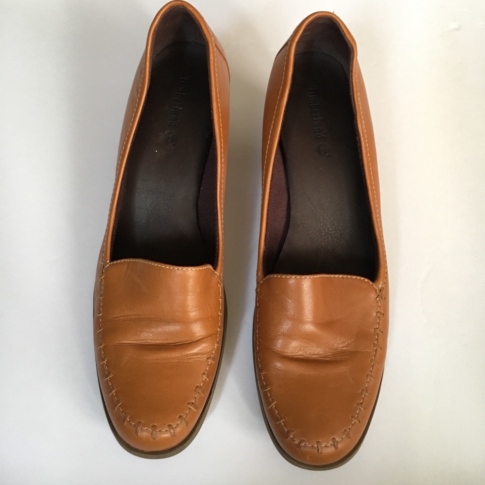 Original Timberland Shoes Size 7.5 Caramel Color