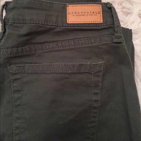 Skinny Olive Pants - Picture 5 of 5
