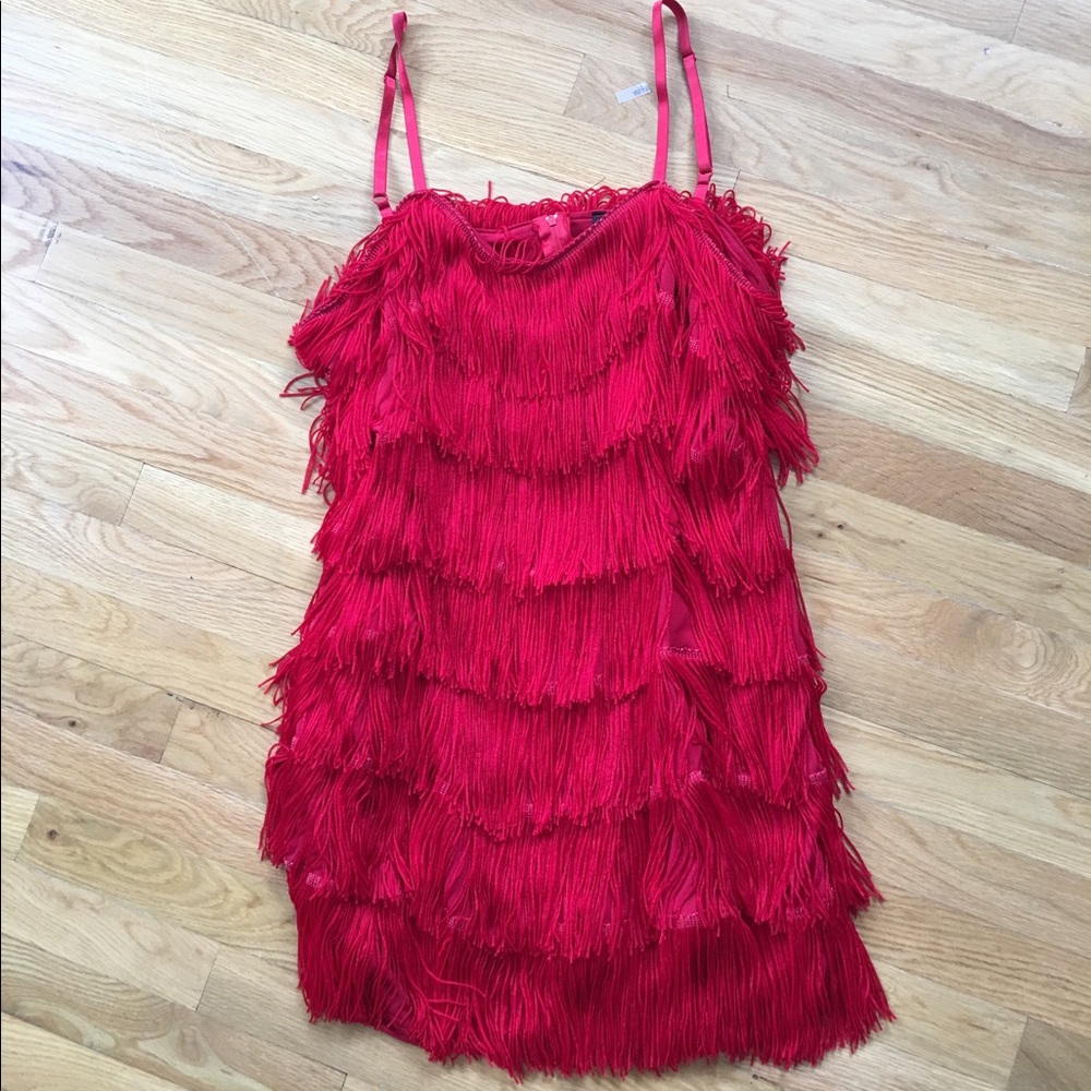 RED GATSBY DRESS