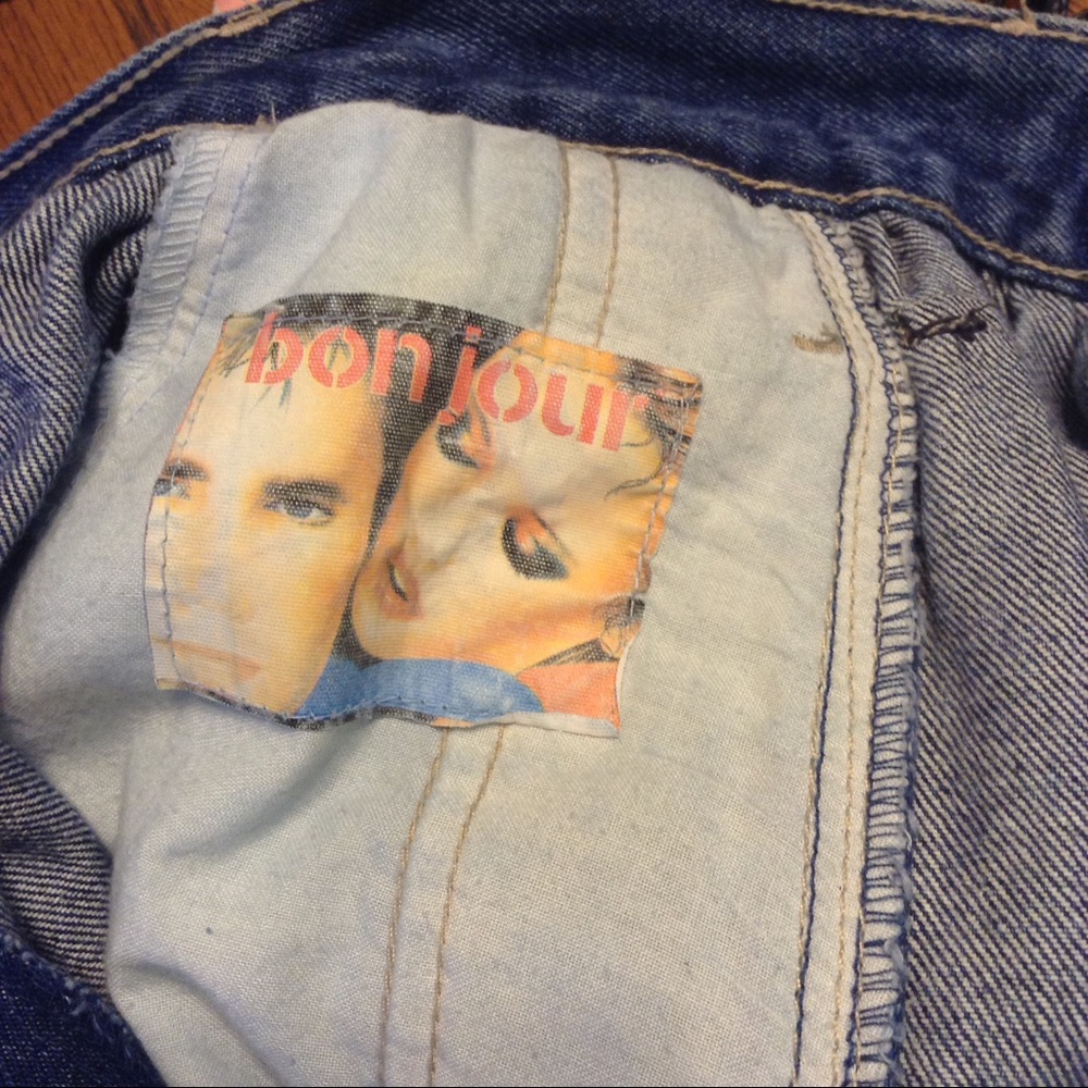 Sold!!!! Vintage BonJour high waist denim skirt - Picture 7 of 8