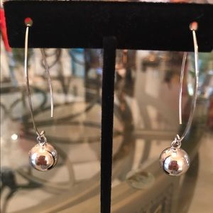 Silver plated earrings