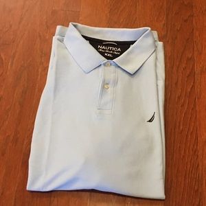 XXL  NAUTICA Polo Shirt Light Blue