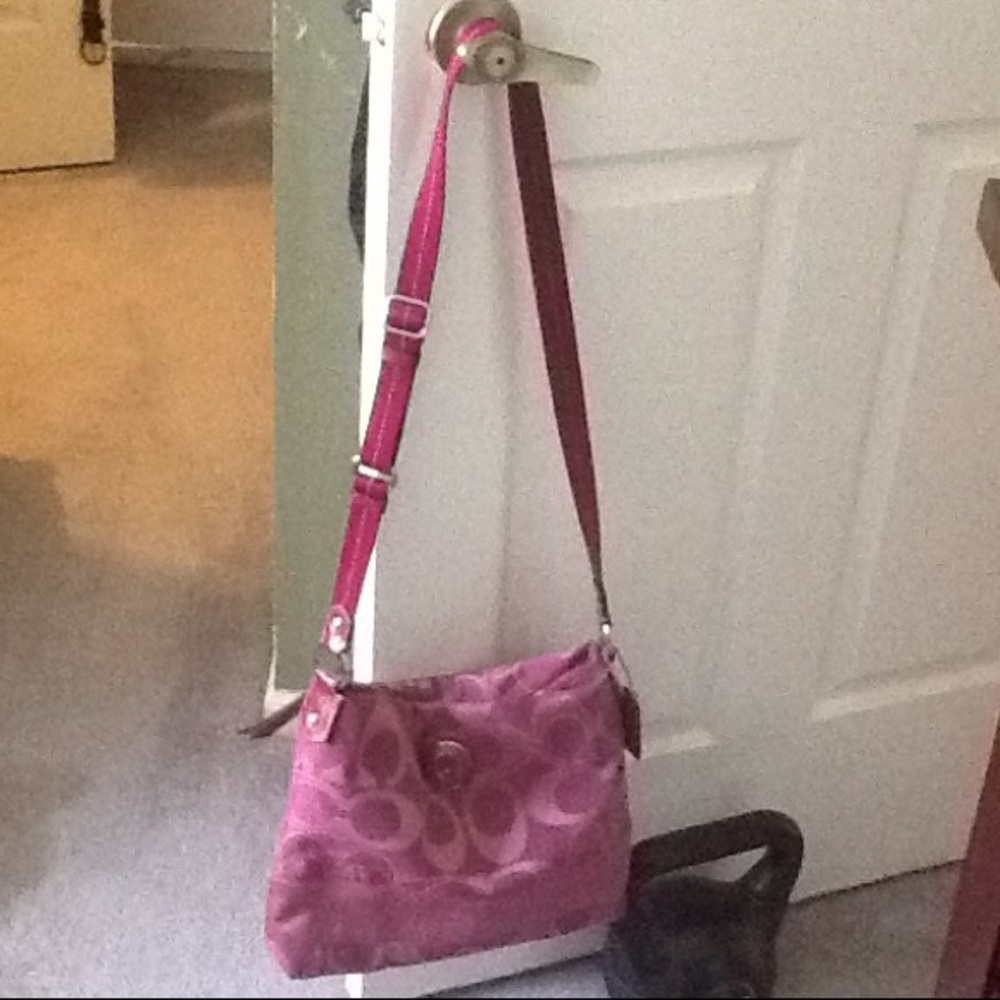 Coach cross body bag