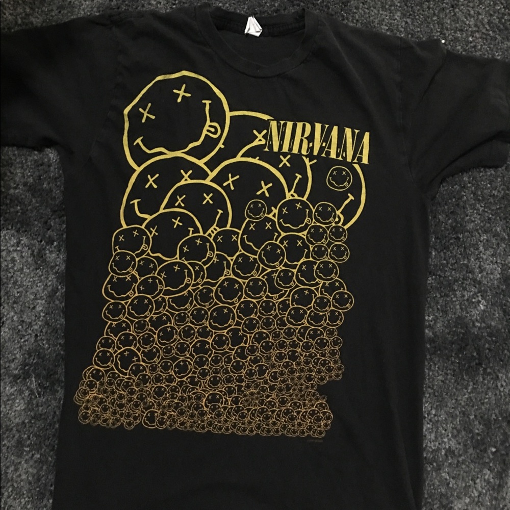 Nirvana band tee