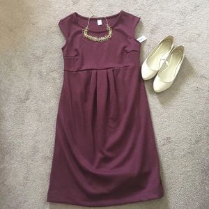Garnet maternity sheath dress