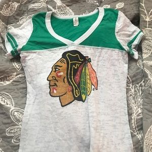 chicago blackhawks tshirt