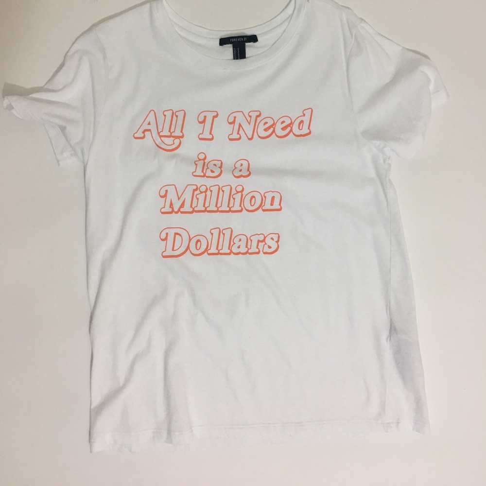Forever 21 Slogan Tee