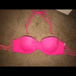 Victoria's Secret Pink Bandeau Swim Top
