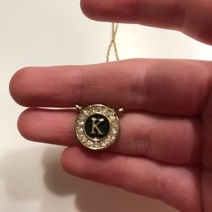 "K" necklace