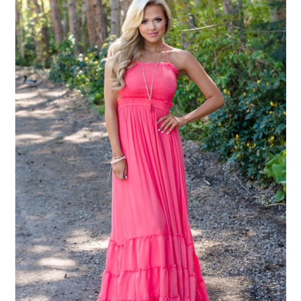 Coral Dress