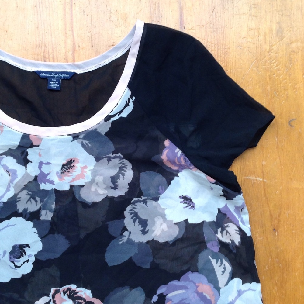 AE Floral Blouse
