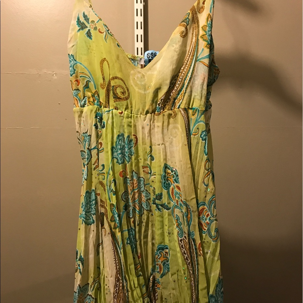 Sexy summer top. Sequins throughout. Size small